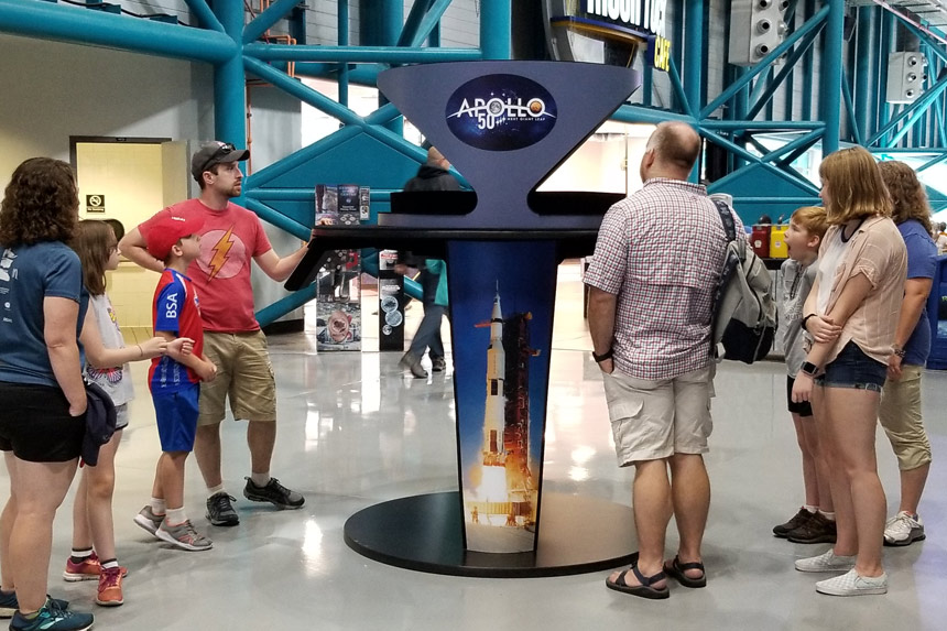 3d hologram for museums