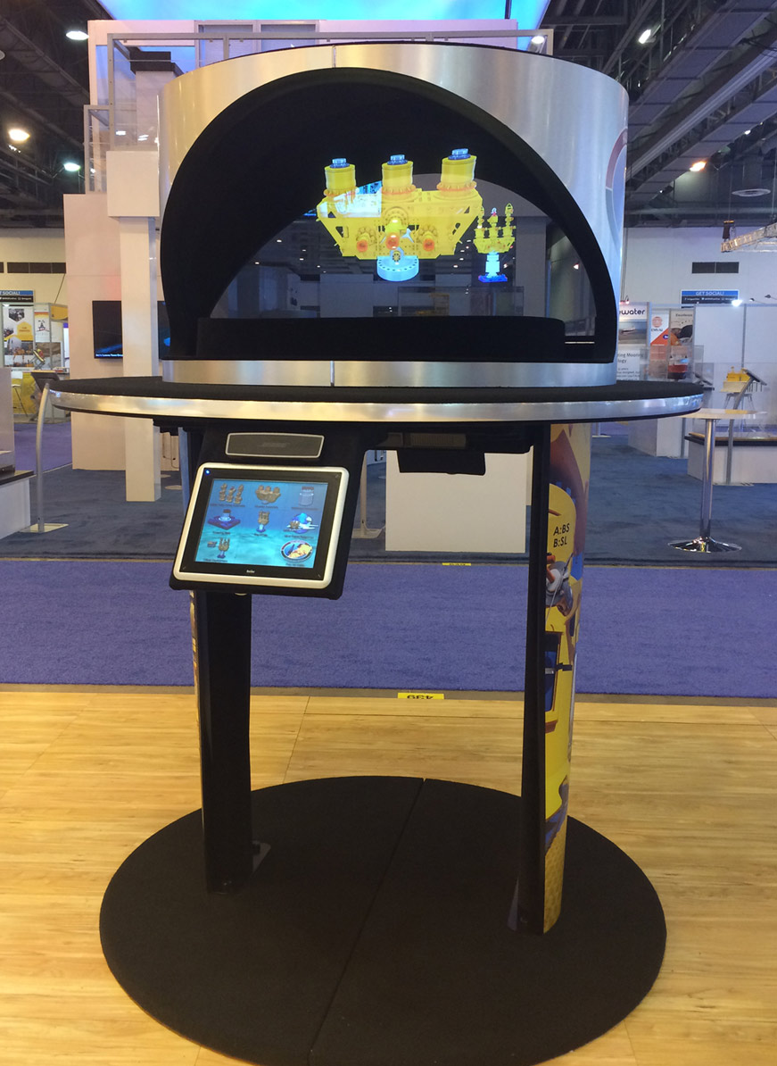  Hologram Projector for Museums