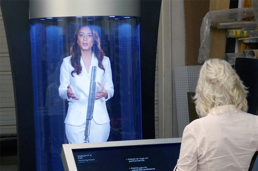 Interactive Hologram Avatar